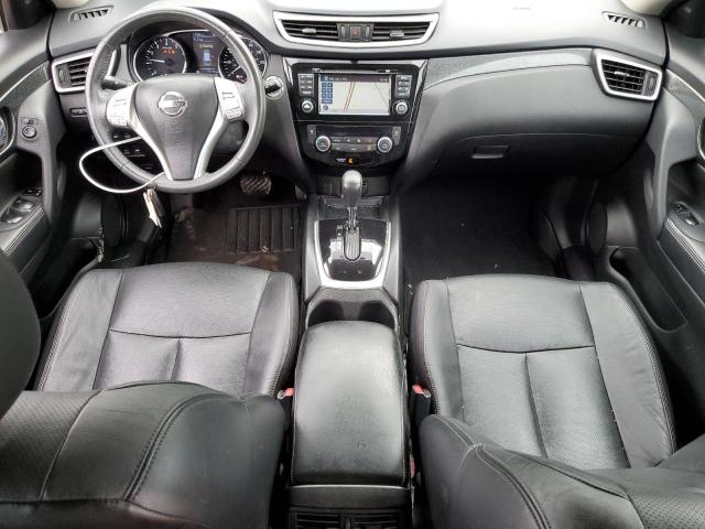 5N1AT2MV5FC799466 - 2015 NISSAN ROGUE S GRAY photo 8