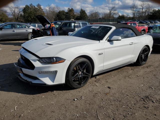 1FATP8FF6K5126216 - 2019 FORD MUSTANG GT WHITE photo 1