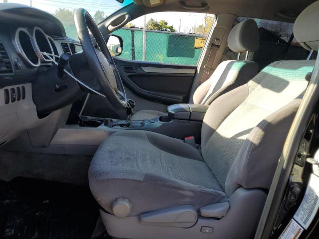 JTEBU14R958043221 - 2005 TOYOTA 4RUNNER SR5 BLACK photo 7