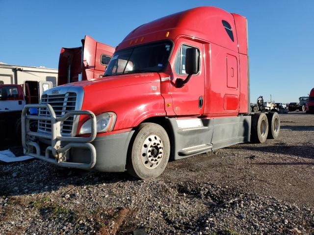 1FUGGLD61ELFR7221 - 2014 FREIGHTLINER CASCADIA 1 RED photo 2