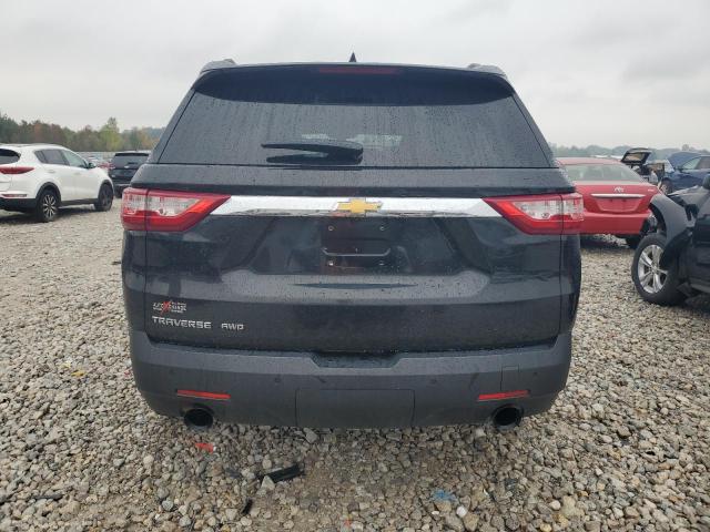 1GNEVGKW7KJ220001 - 2019 CHEVROLET TRAVERSE LT BLACK photo 6