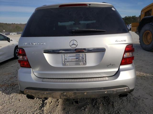 4JGBB22E88A421165 - 2008 MERCEDES-BENZ ML 320 CDI SILVER photo 6