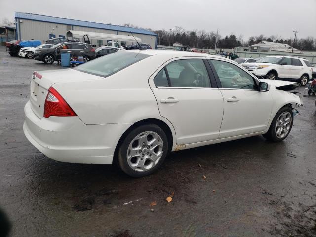 3FAHP0HA7AR408031 - 2010 FORD FUSION SE WHITE photo 3