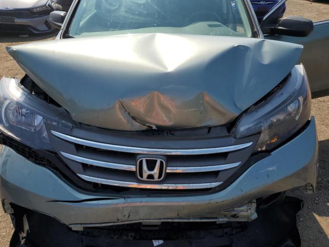2HKRM4H30CH622803 - 2012 HONDA CR-V LX მწვანე ფოტო 12