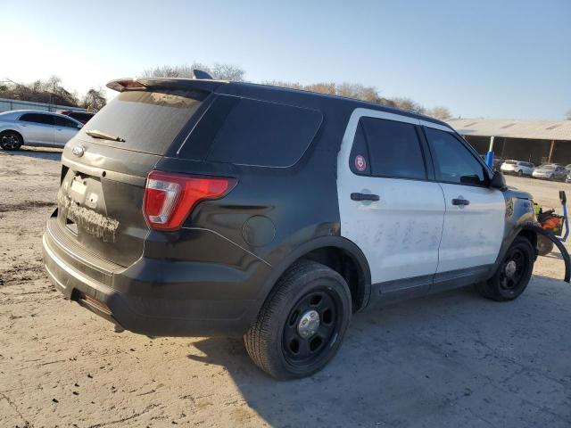 1FM5K8AR4KGA29423 - 2019 FORD EXPLORER POLICE INTERCEPTOR TWO TONE photo 3