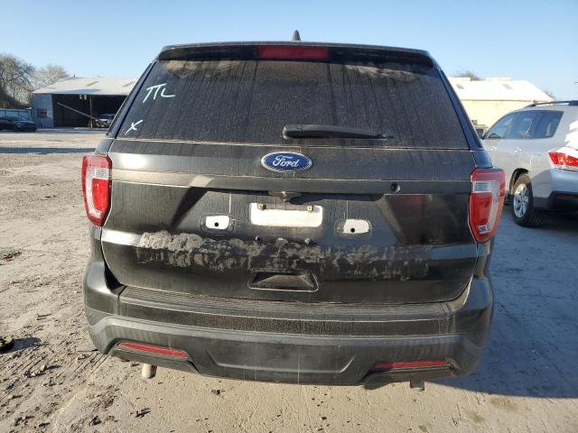 1FM5K8AR4KGA29423 - 2019 FORD EXPLORER POLICE INTERCEPTOR ორფეროვანი ფოტო 6