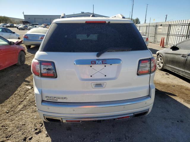 1GKKRTKDXGJ141196 - 2016 GMC ACADIA DENALI WHITE photo 6