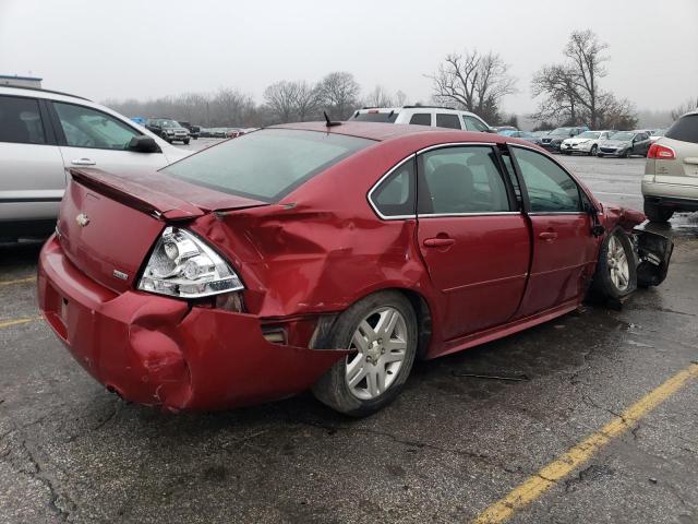 2G1WG5E39D1186338 - 2013 CHEVROLET IMPALA LT RED photo 3