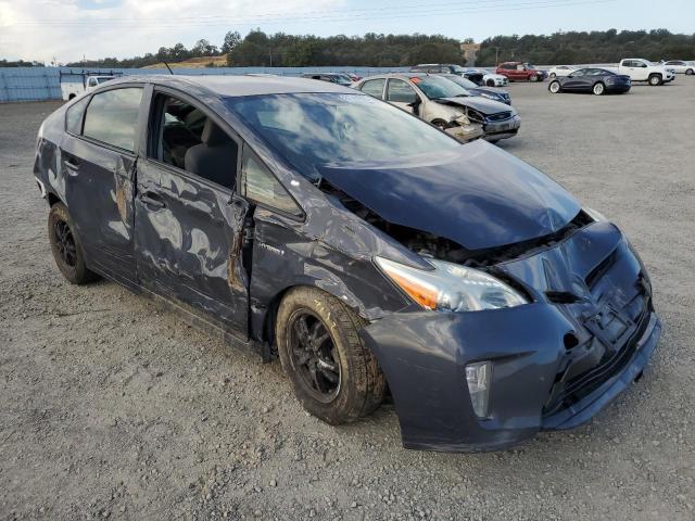 JTDKN3DU4F1949014 - 2015 TOYOTA PRIUS GRAY photo 4