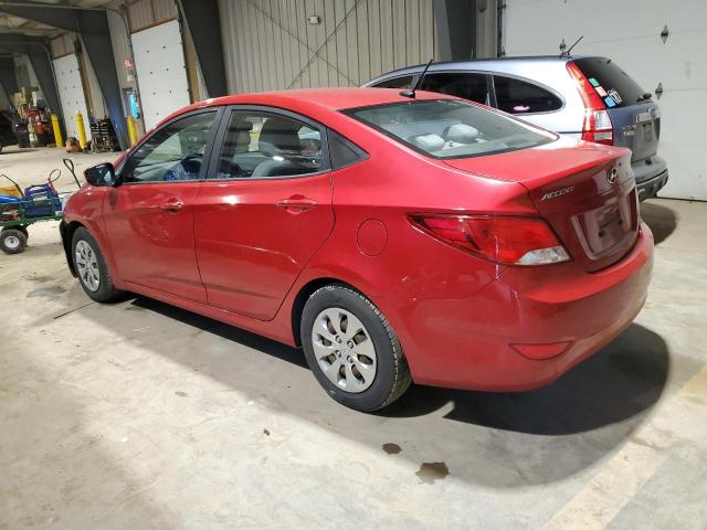 KMHCT4AE9HU240959 - 2017 HYUNDAI ACCENT SE RED photo 2