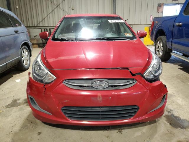 KMHCT4AE9HU240959 - 2017 HYUNDAI ACCENT SE RED photo 5