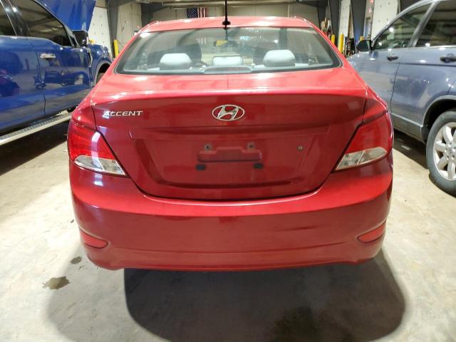 KMHCT4AE9HU240959 - 2017 HYUNDAI ACCENT SE RED photo 6