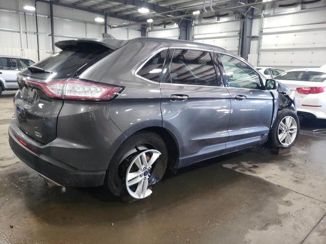 2FMTK4J99FBB55838 - 2015 FORD EDGE SEL GRAY photo 3