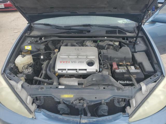 4T1BF30K94U572365 - 2004 TOYOTA CAMRY LE BLUE photo 11