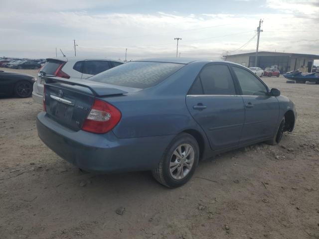 4T1BF30K94U572365 - 2004 TOYOTA CAMRY LE BLUE photo 3