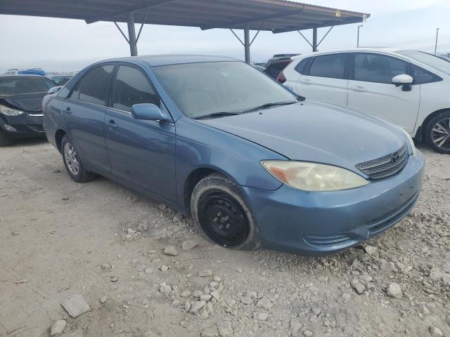 4T1BF30K94U572365 - 2004 TOYOTA CAMRY LE BLUE photo 4