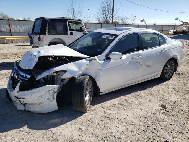 1HGCP2F86BA027722 - 2011 HONDA ACCORD EXL WHITE photo 1