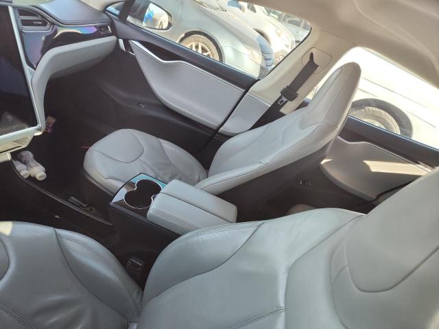 5YJSA1H19EFP33651 - 2014 TESLA MODEL S Արծաթագույն լուսանկար 8