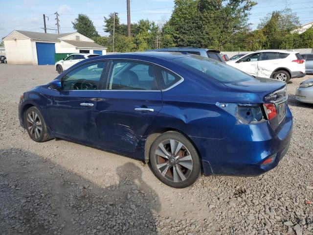 3N1AB7AP3KY448974 - 2019 NISSAN SENTRA S Синій фото 2