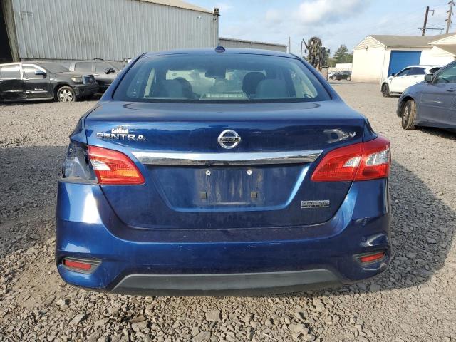 3N1AB7AP3KY448974 - 2019 NISSAN SENTRA S Синій фото 6