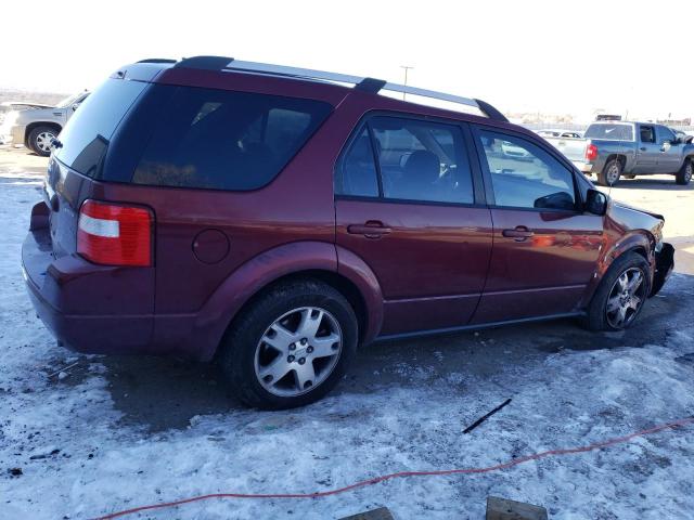 1FMDK06167GA13909 - 2007 FORD FREESTYLE LIMITED MAROON photo 3