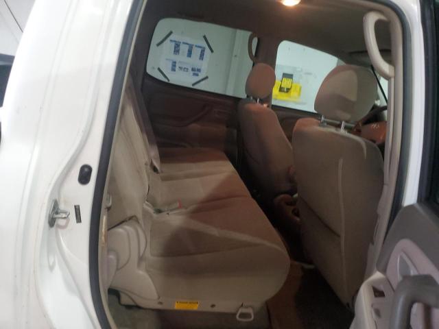 5TBDT44176S522612 - 2006 TOYOTA TUNDRA DOUBLE CAB SR5 WHITE photo 10