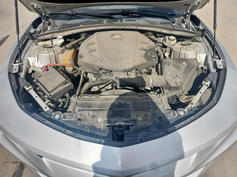 1G1FB3DS6H0136784 - 2017 CHEVROLET CAMARO LT ვერცხლისფერი ფოტო 11