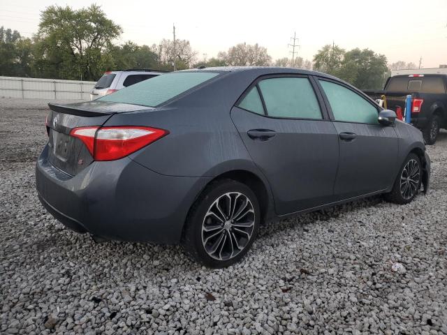 2T1BURHE3FC458244 - 2015 TOYOTA COROLLA L GRAY photo 3
