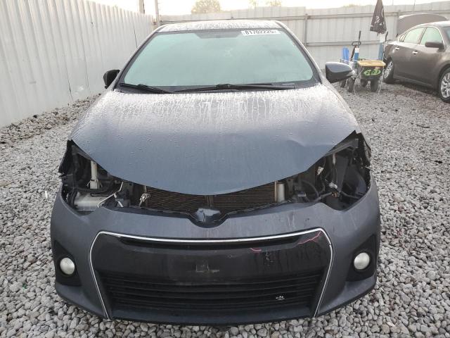 2T1BURHE3FC458244 - 2015 TOYOTA COROLLA L GRAY photo 5