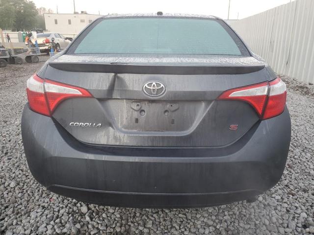 2T1BURHE3FC458244 - 2015 TOYOTA COROLLA L GRAY photo 6