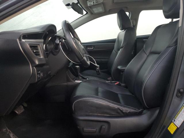 2T1BURHE3FC458244 - 2015 TOYOTA COROLLA L GRAY photo 7
