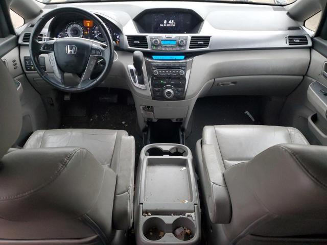 5FNRL5H93BB016387 - 2011 HONDA ODYSSEY TOURING ნაცრისფერი ფოტო 8