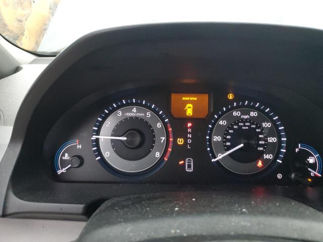 5FNRL5H93BB016387 - 2011 HONDA ODYSSEY TOURING ნაცრისფერი ფოტო 9