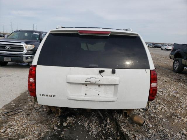 1GNFC13J37J137456 - 2007 CHEVROLET TAHOE C1500 WHITE photo 6