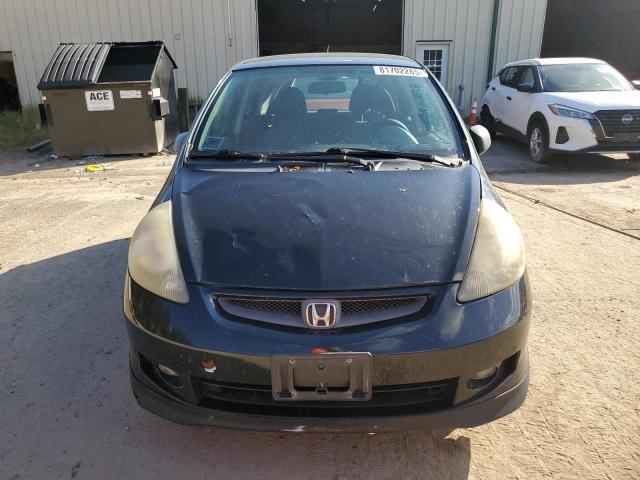 JHMGD38668S035802 - 2008 HONDA FIT SPORT შავი ფოტო 5
