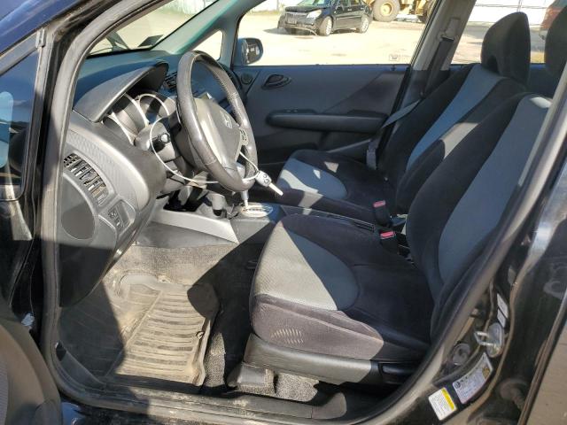 JHMGD38668S035802 - 2008 HONDA FIT SPORT შავი ფოტო 7