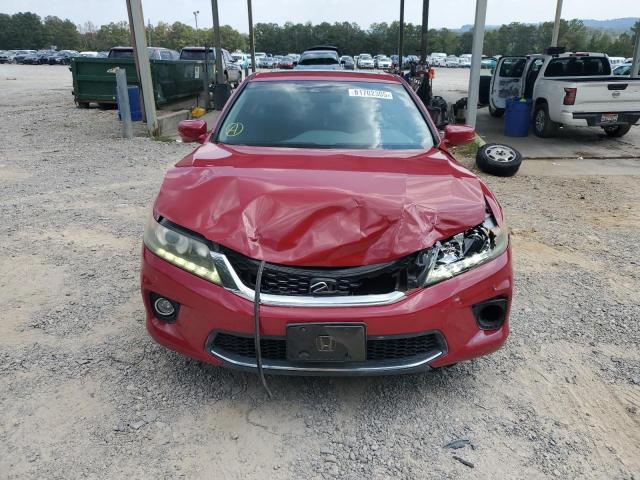 1HGCT2B85DA010463 - 2013 HONDA ACCORD EXL Qırmızı foto 5