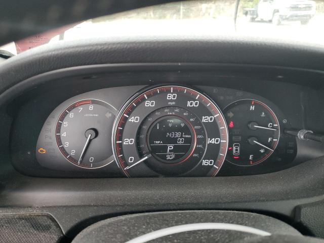 1HGCT2B85DA010463 - 2013 HONDA ACCORD EXL Qırmızı foto 9