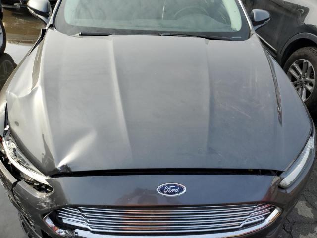 3FA6P0LU4FR195880 - 2015 FORD FUSION SE HYBRID GRAY photo 11