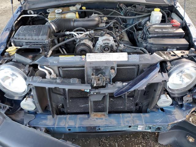 1J4GL48K76W170455 - 2006 JEEP LIBERTY SPORT BLUE photo 11