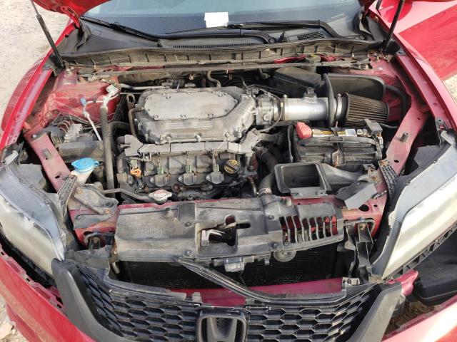 1HGCT2B89DA002303 - 2013 HONDA ACCORD EXL RED photo 11