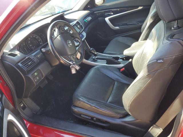 1HGCT2B89DA002303 - 2013 HONDA ACCORD EXL RED photo 7