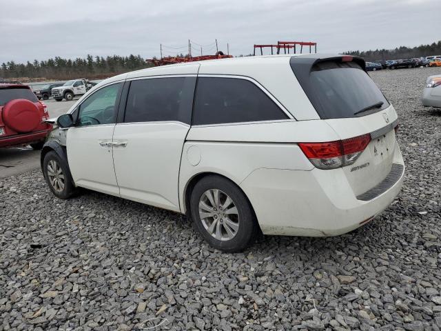 5FNRL5H44FB119277 - 2015 HONDA ODYSSEY EX WHITE photo 2