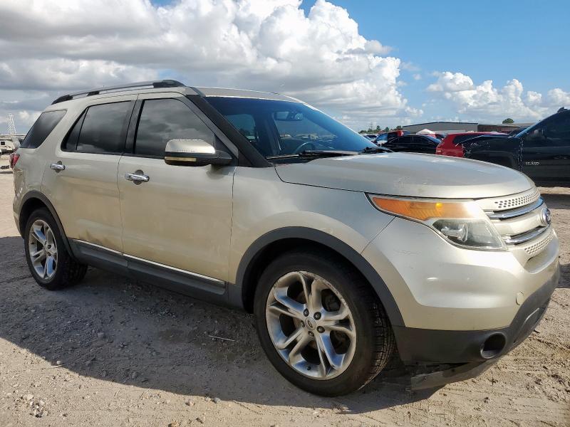 1FMHK7F84BGA02875 - 2011 FORD EXPLORER LIMITED بيج صورة 4