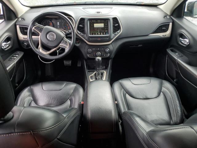 1C4PJLDB5HW523077 - 2017 JEEP CHEROKEE LIMITED შავი ფოტო 8