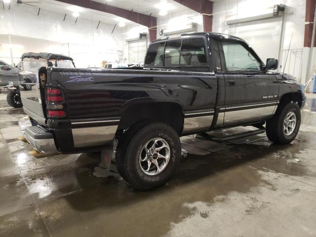 3B7HF16Y7RM551427 - 1994 DODGE RAM 1500 BLACK photo 3