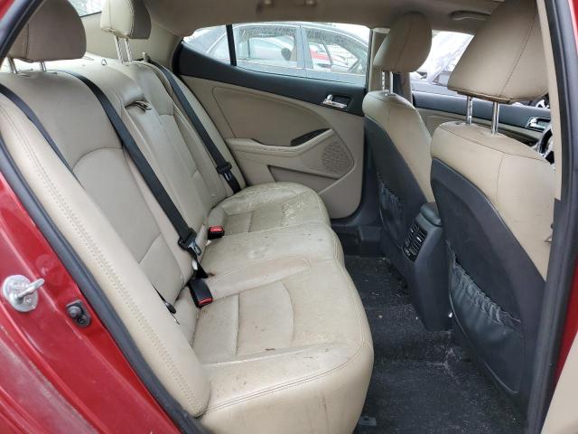 5XXGN4A7XDG196472 - 2013 KIA OPTIMA EX RED photo 10
