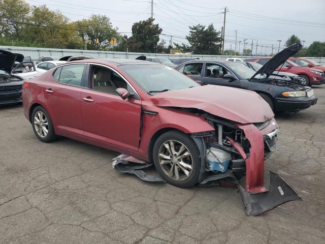 5XXGN4A7XDG196472 - 2013 KIA OPTIMA EX RED photo 4