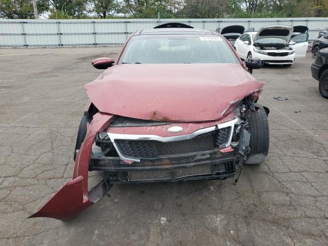 5XXGN4A7XDG196472 - 2013 KIA OPTIMA EX RED photo 5
