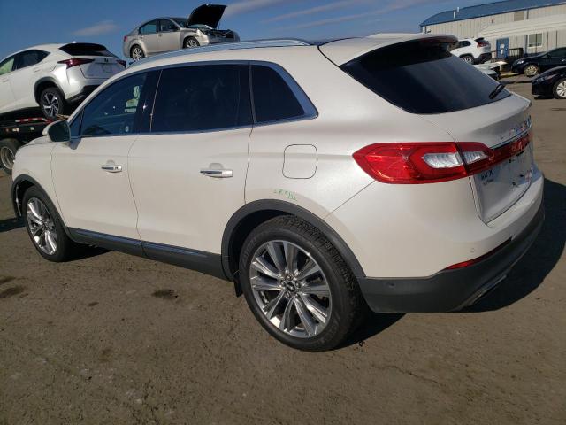 2LMPJ8LP0JBL41353 - 2018 LINCOLN MKX RESERVE أبيض صورة 2